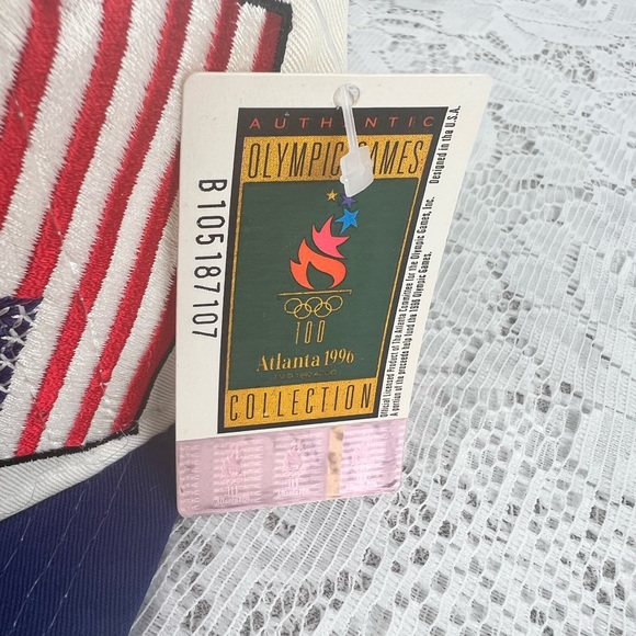 Vintage 1996 Olympics Atlanta STARTER World Flags Snapback Hat NWT Retro - Picture 8 of 8